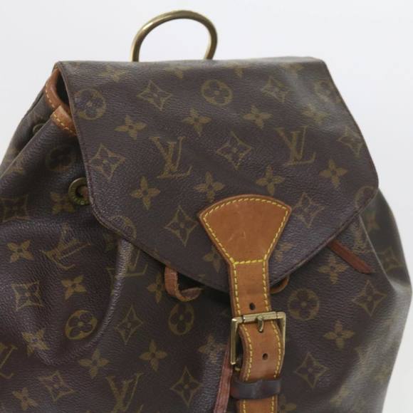 LOUIS VUITTON Monogram Montsouris GM Backpack M51135 LV Auth 60374 - Picture 6 of 16